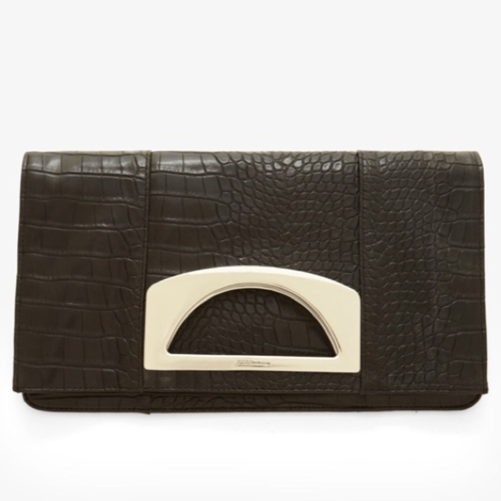 NWT BCBG Charmed Fold-Over Clutch